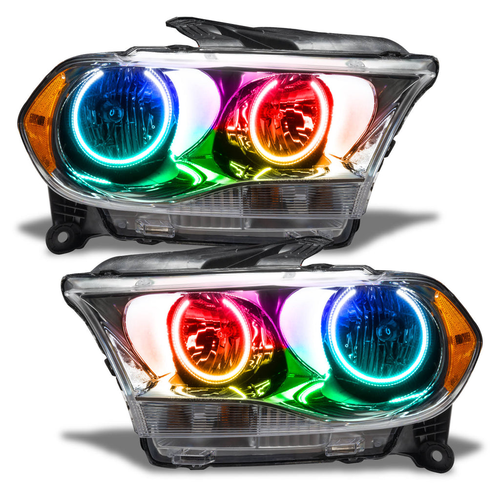 Halogen Chrome Headlights Y513