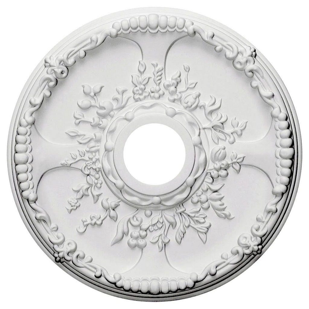 18 inch x 3 1/2 inch Hand-Painted Ceiling Medallion R56309