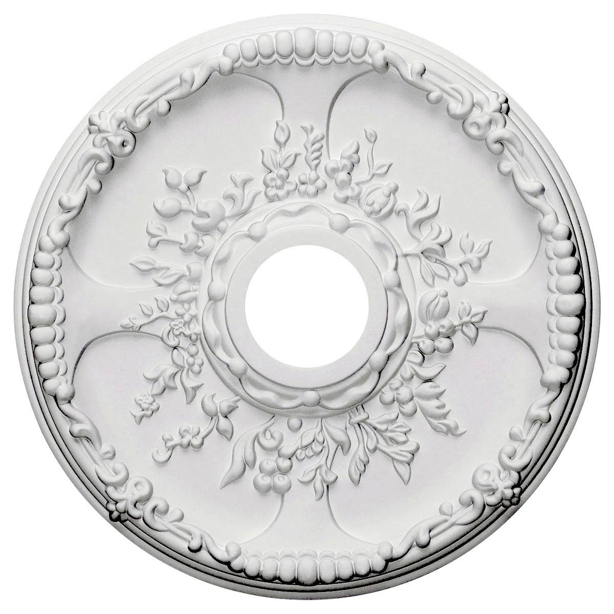 18 inch x 3 1/2 inch Hand-Painted Ceiling Medallion R56309