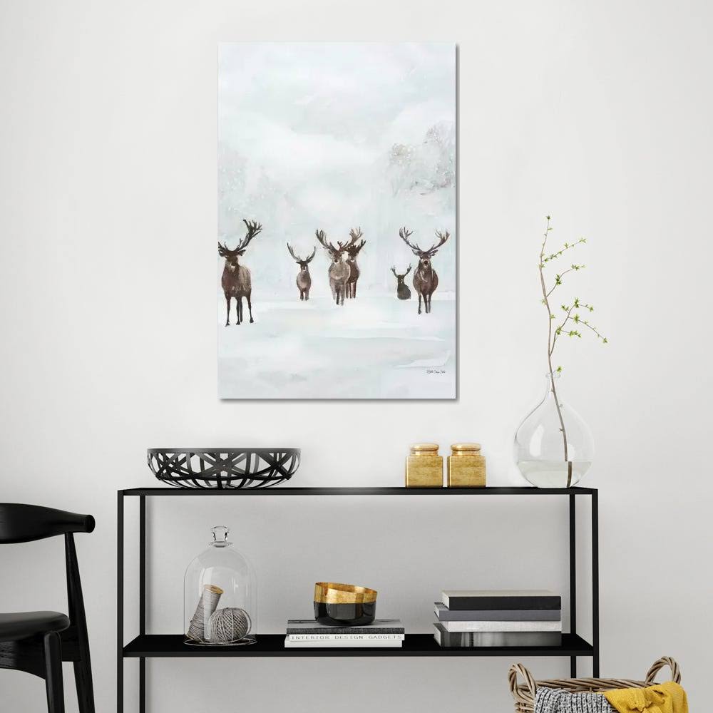 Winter Tribe Print Canvas Art P774
