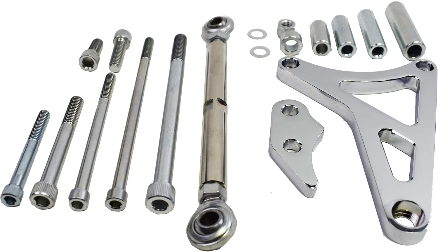 Chrome Alternator Bracket Pack of 2 X79326