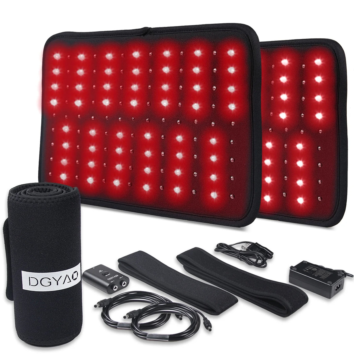 Near Infrared Red Light Belts 660nm 880nm (2 Pad) F513889