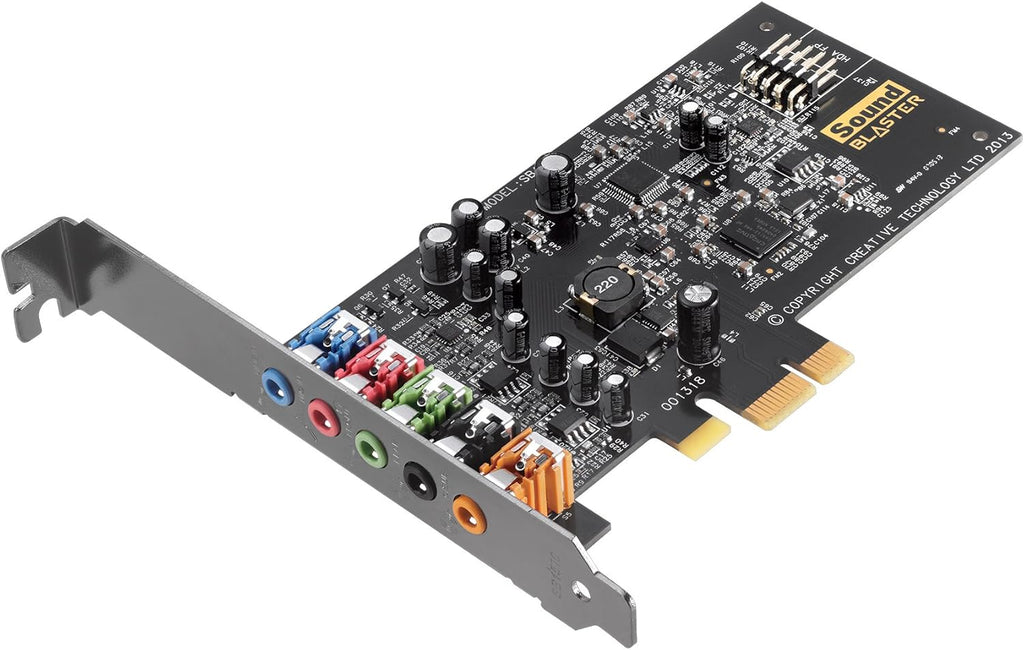 PCIe 5.1 Sound Card with Headphone Amp Pack of 2 M550