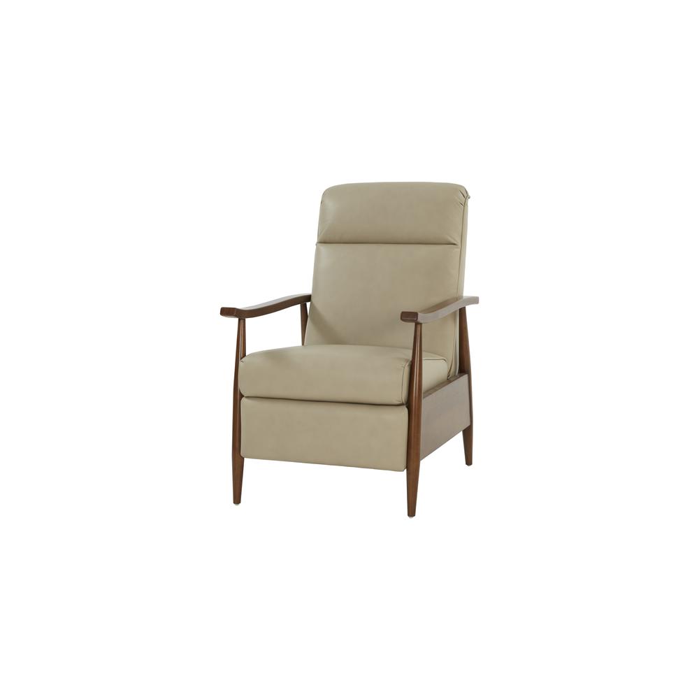 Cream Push Thru The Arms Recliner J631