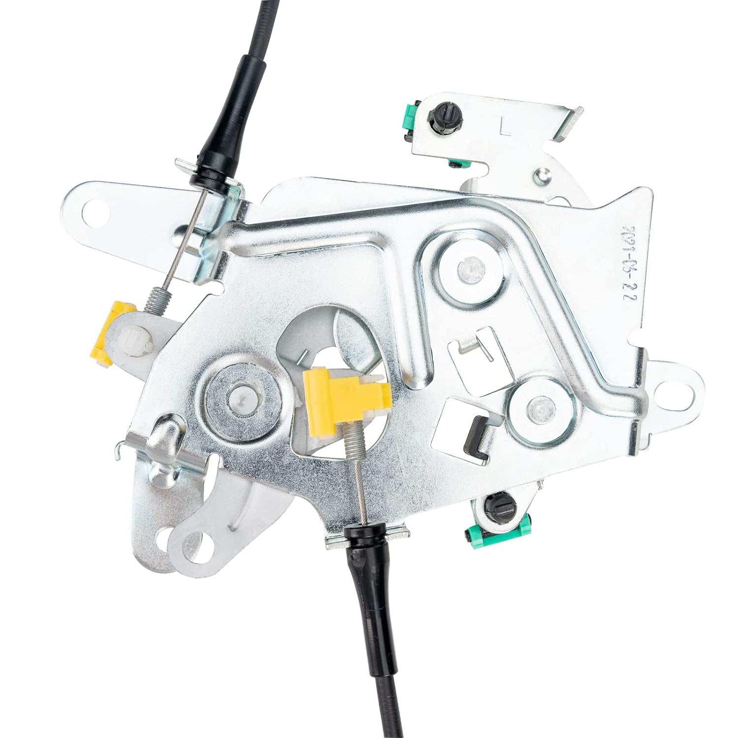 Rear Door Lock Latch Cable Actuator Assembly Set Left Driver Side Upper and Lower for Ford F250 F350 F450 F550 Super Duty Extended Cab 1999-2007 Pack of 2 R477693