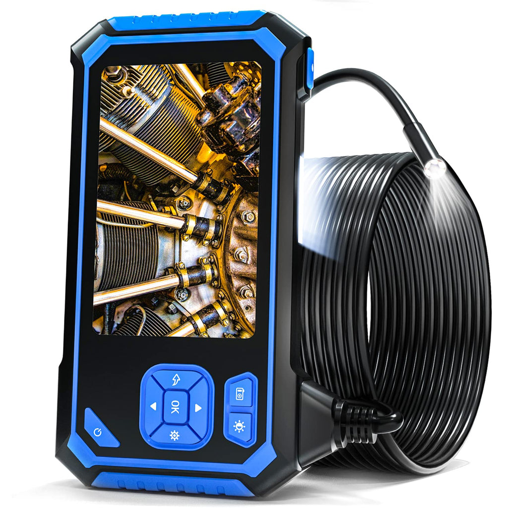IP67 Waterproof Sewer Inspection Camera with 16.5FT Semi-Rigid Cable I354857