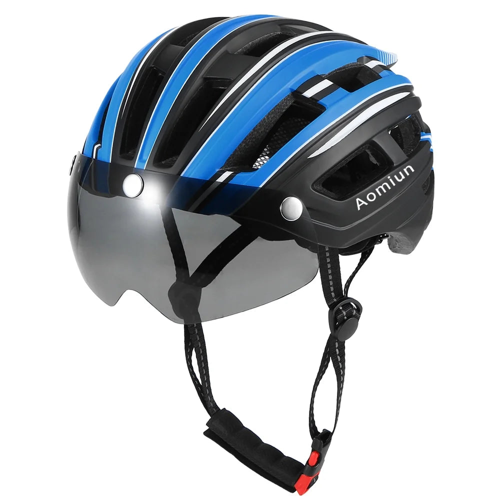 Motorcycle Helmet with Detachable Magnetic Visor V6212