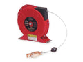 Cable Reel, 50 Ft, Spring Return, Red Z222296