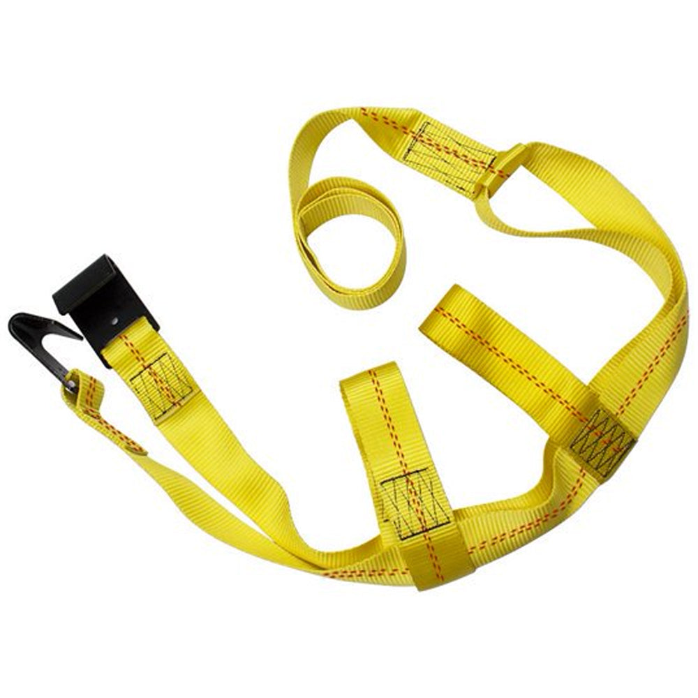 2 Pcs Car Tow Strap Dolly Basket with Flat Hooks 17"-21" Wheel Straps Auto Tire Dolly Wheel Net M53851