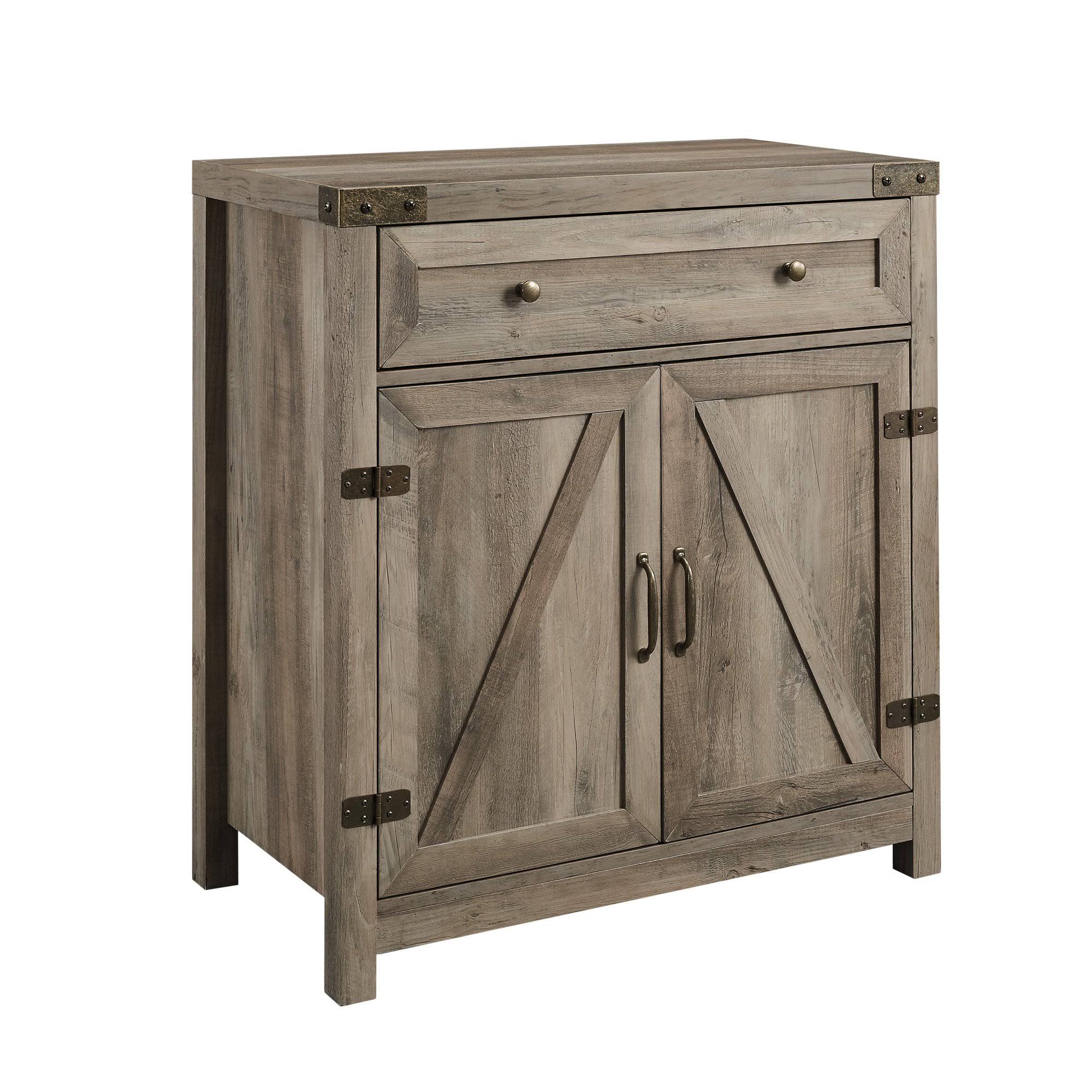Grey Wash Accent Cabinet B788100