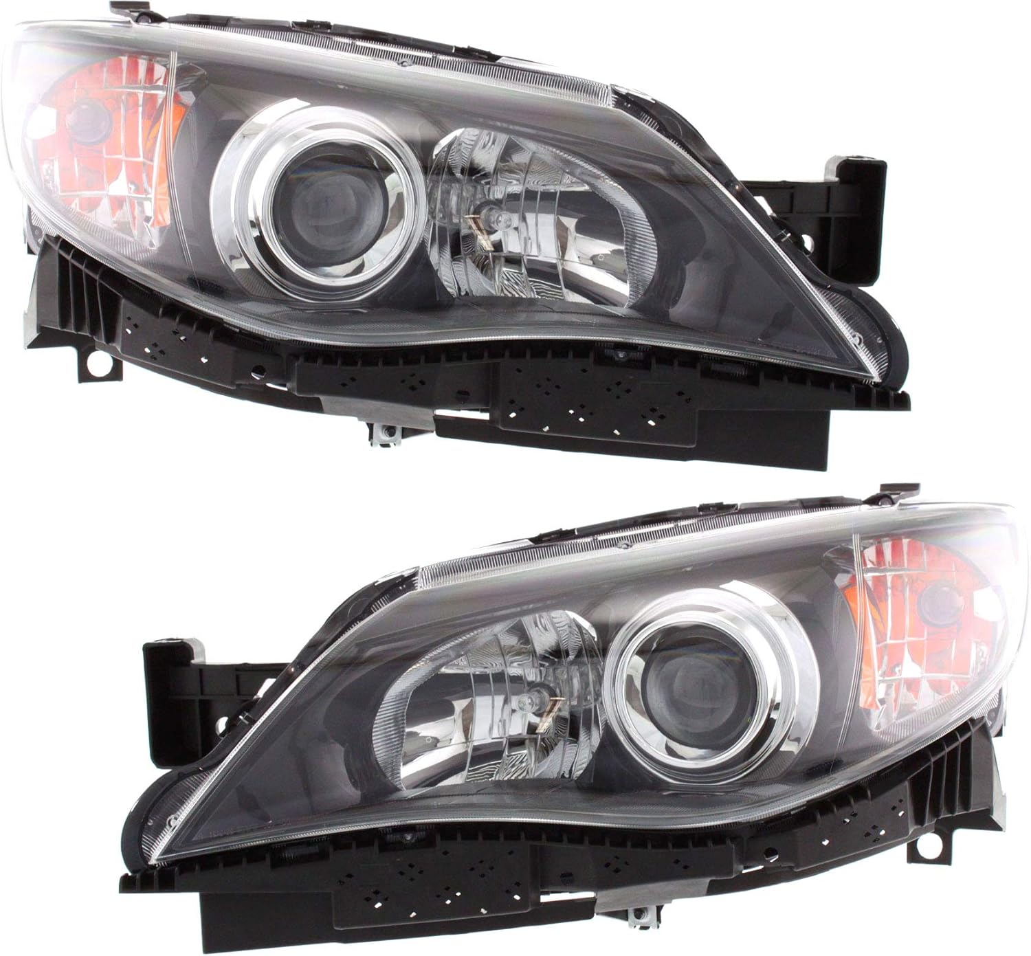Headlight Assembly Set of 2 Halogen U42389