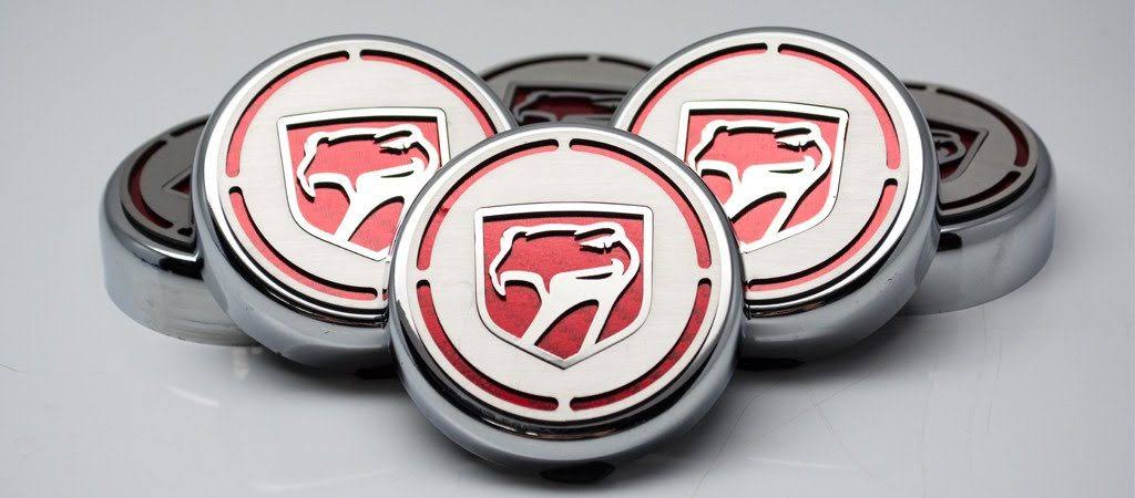 Cap Cover Set 5pc Orange Dodge Viper I72755