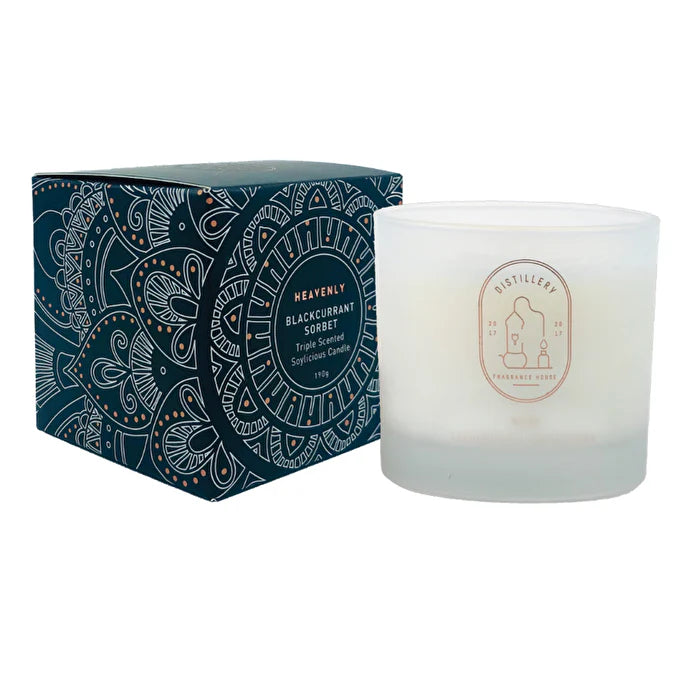 Soy Candle Heavenly (Blackcurrant Sorbet) 190g M10060
