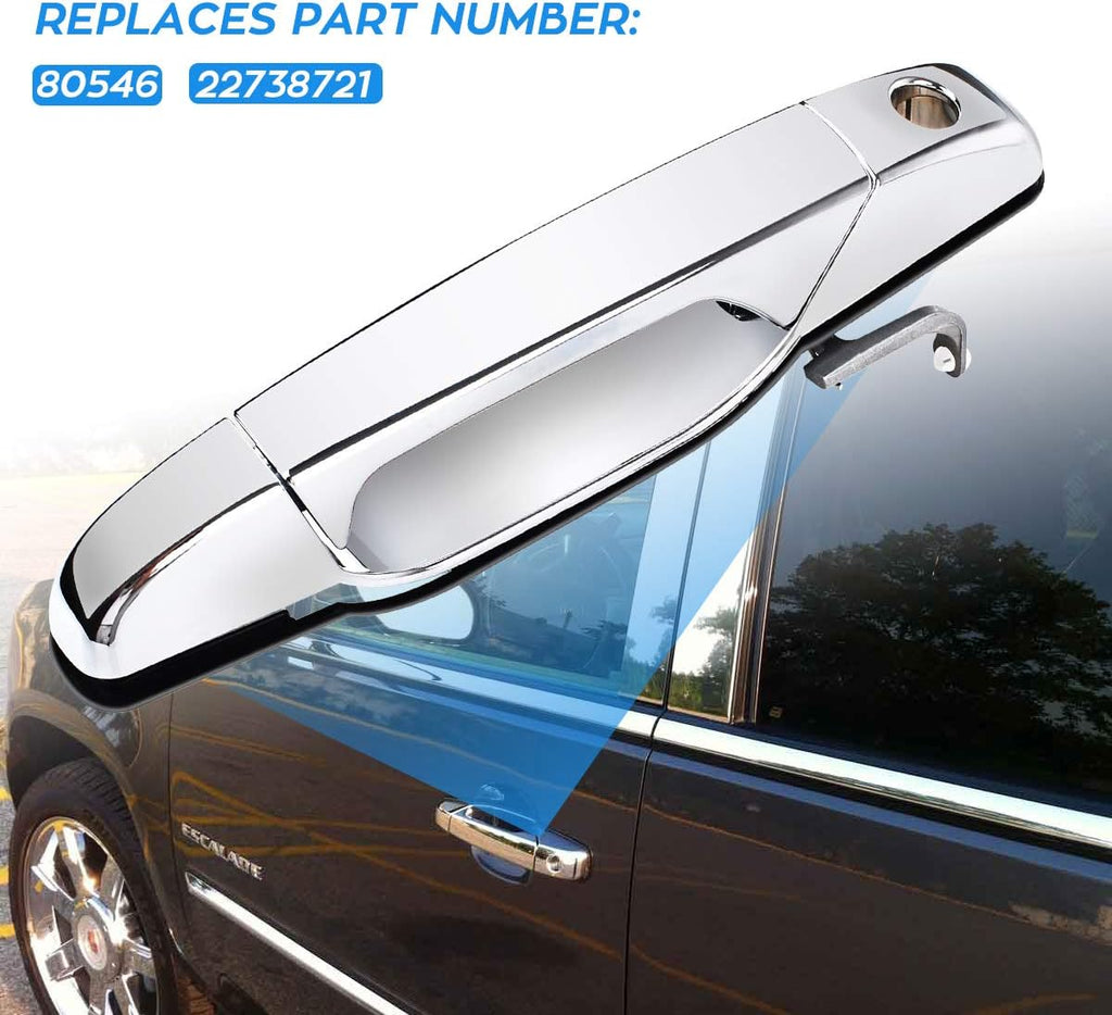 Outside Exterior Door Handle Front Driver Side Replacement Pack of 2 W72862
