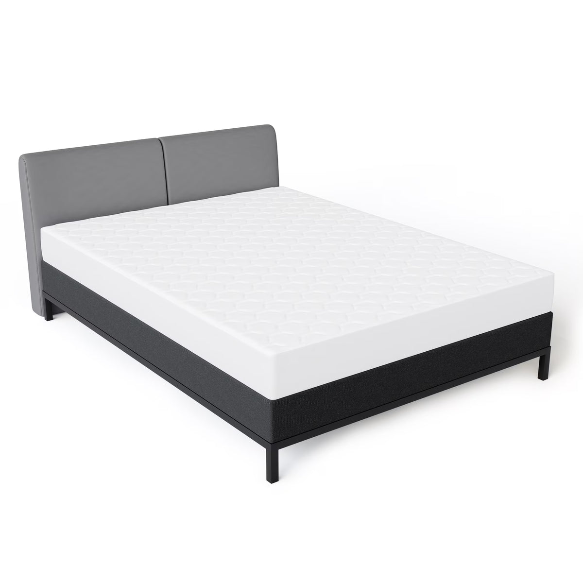 King Size Hypoallergenic Mattress Pad Protector with Deep Pockets U856638