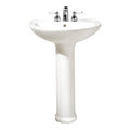 White Pedestal Sink A477563