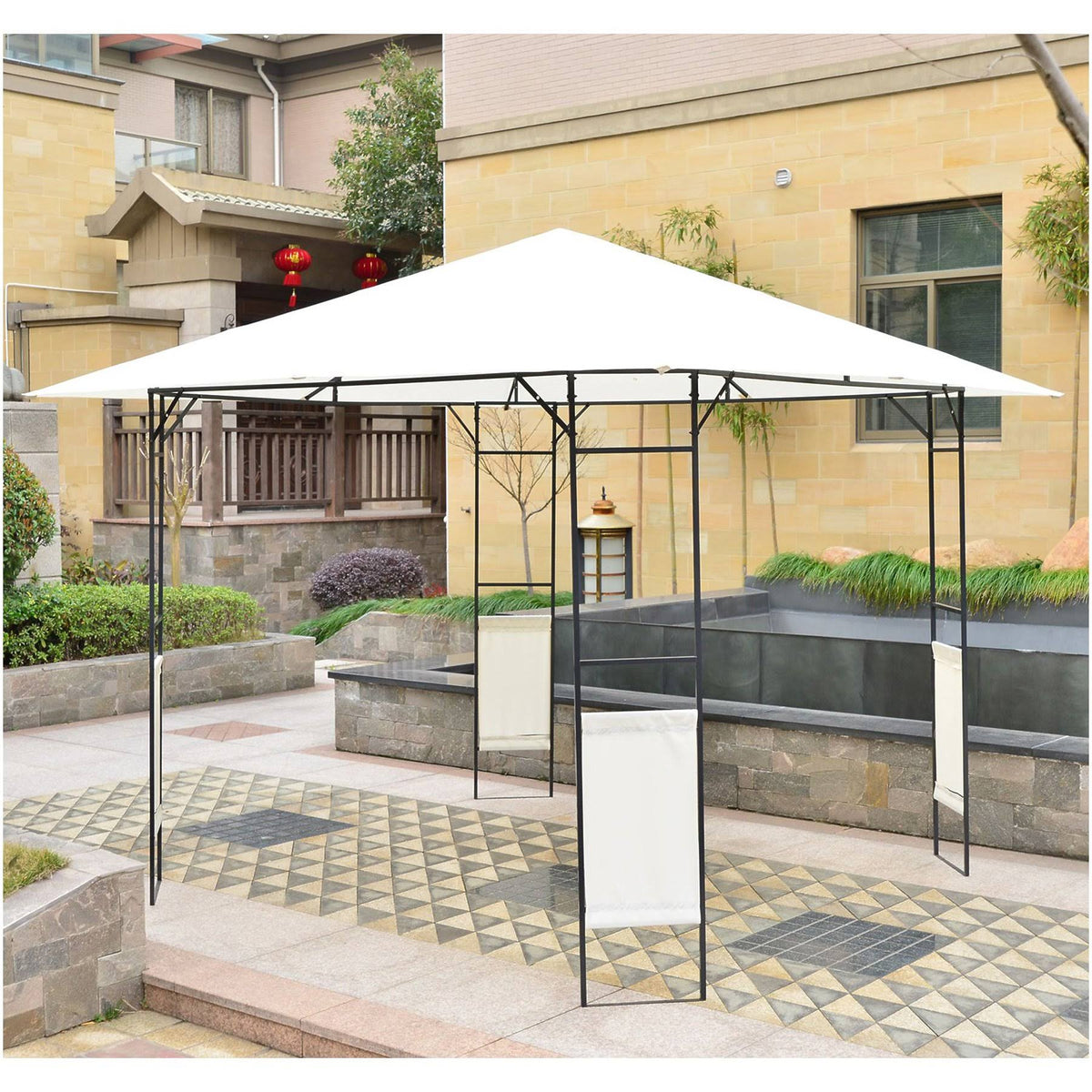 10 x 10 ft. Outdoor Canopy Cover Gazebo Y644811