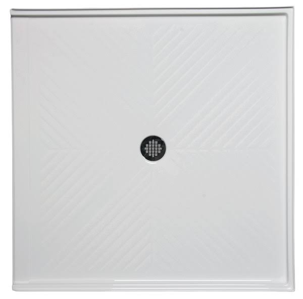38 x 38 inch Double Threshold Shower Base M887