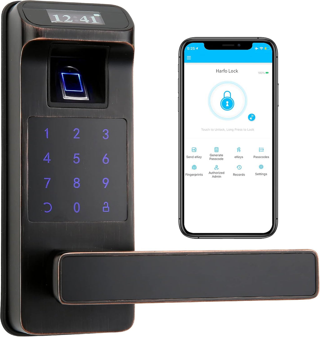 Keyless Entry Door Lock with Touchscreen Keypad U623