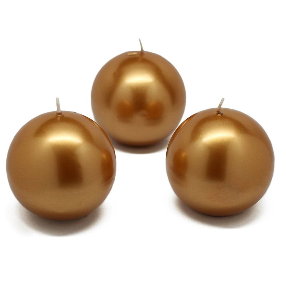 36 Pcs Orange Ball Candles E6300