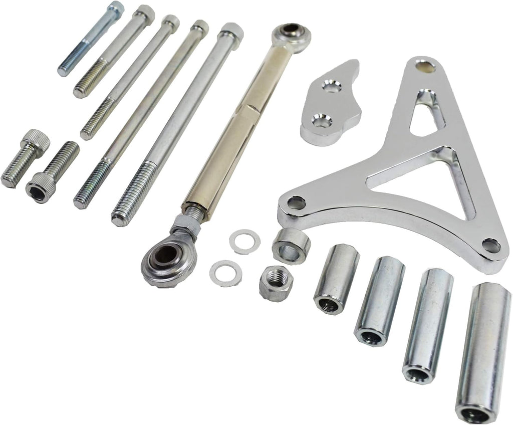 Chrome Alternator Bracket Pack of 2 X79326