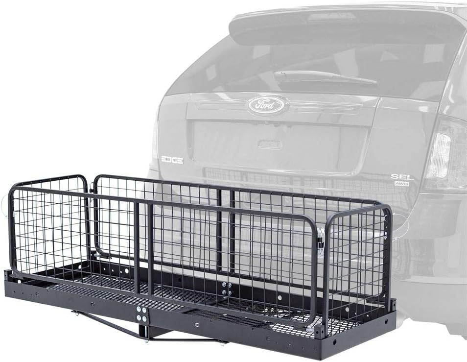 Steel Cargo Carrier with Folding Sides Q96466