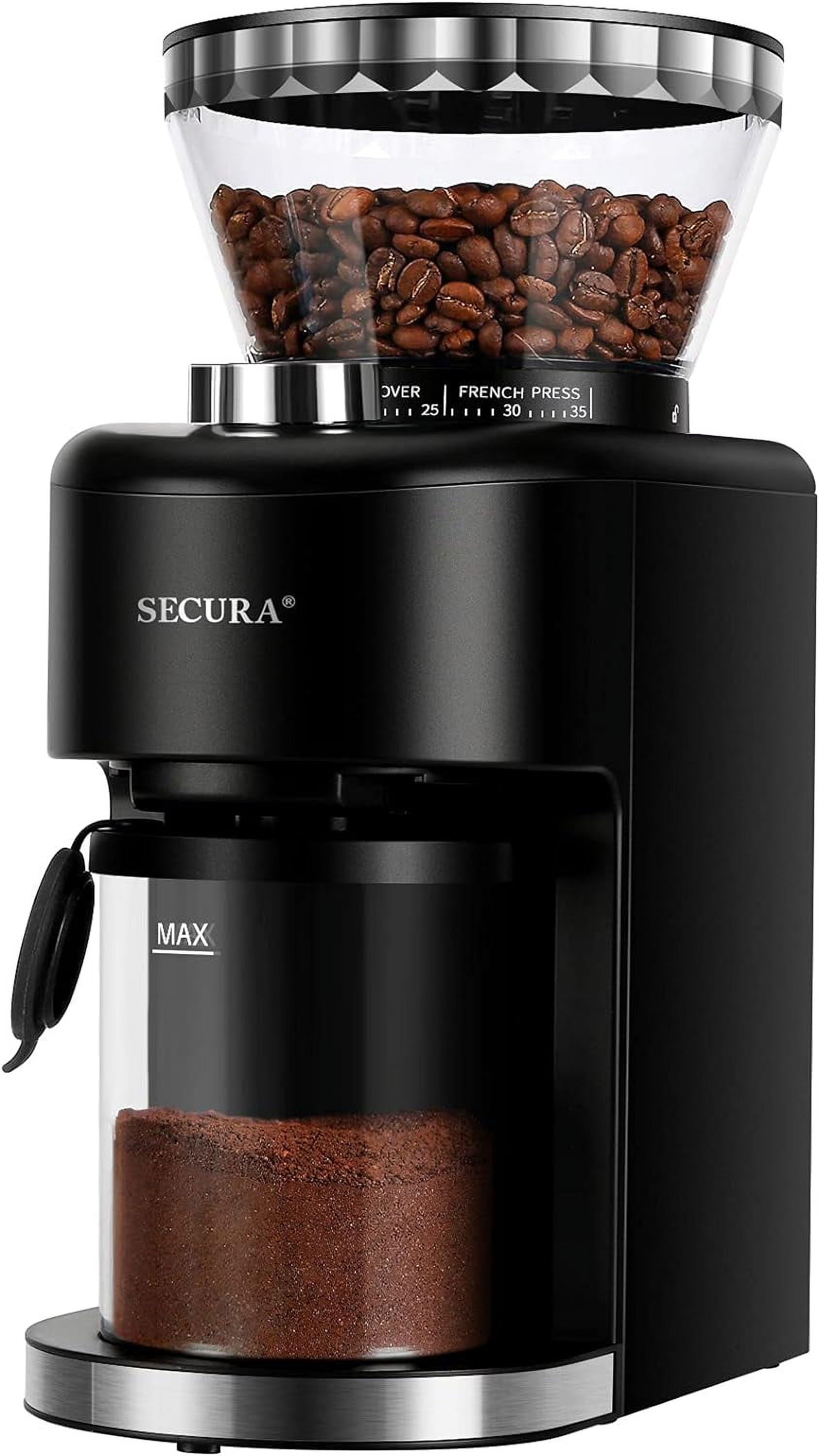 Open Box Conical Burr Coffee Grinder X2133