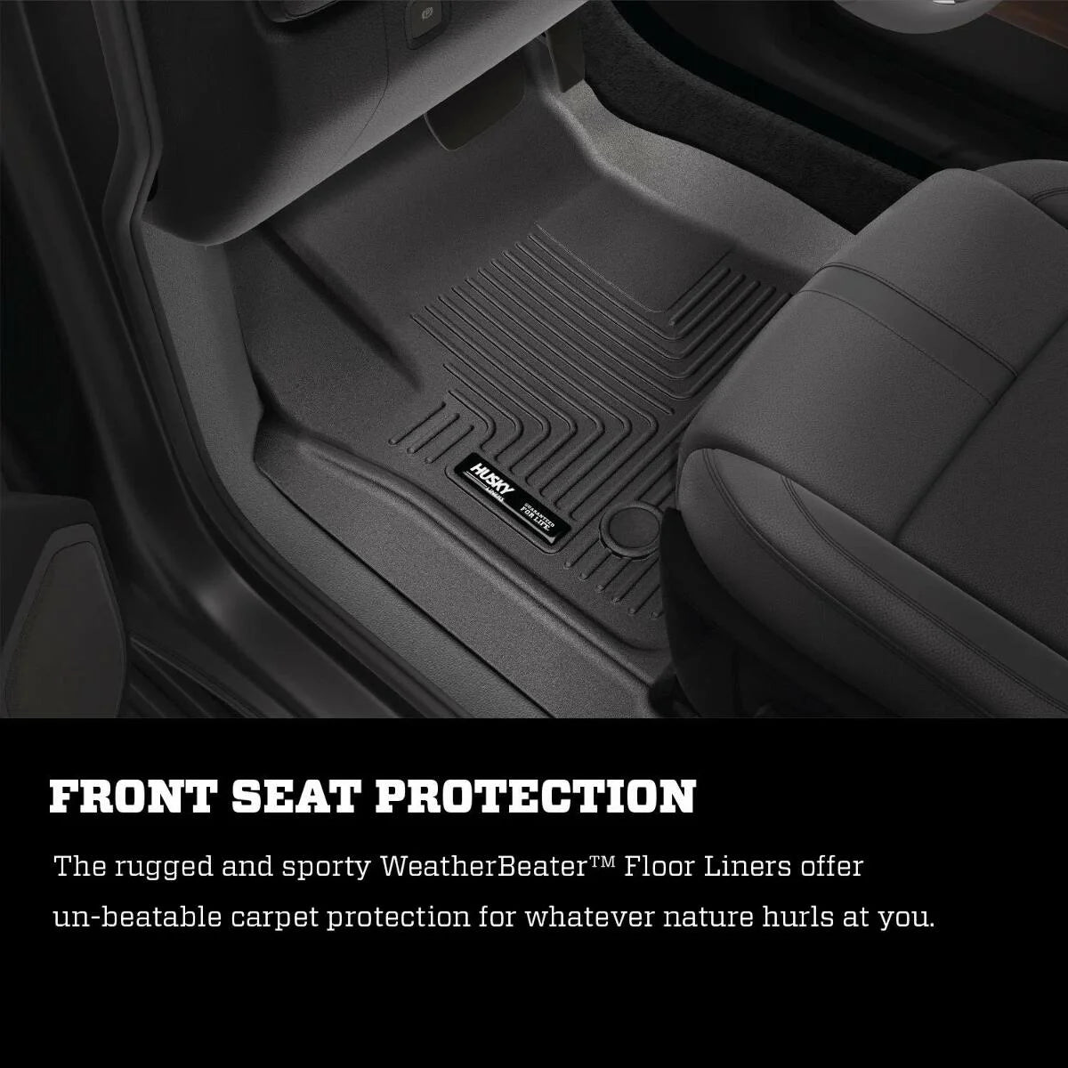 Black 2nd Seat Floor Liner X44845