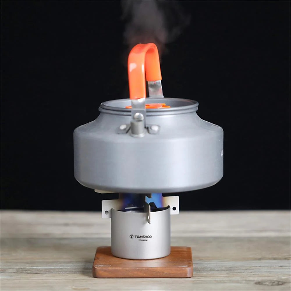 Lightweight Alcohol Stove with Cross Stand Rack U758