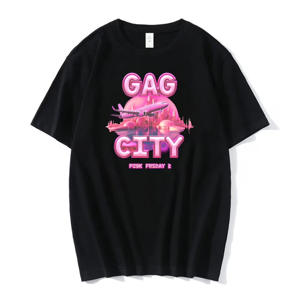 Pink Friday 2 Crewneck Streetwear T-shirt J210242