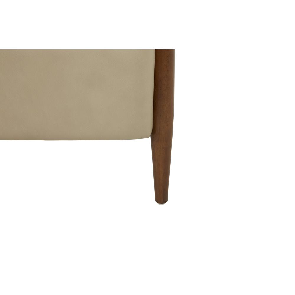 Cream Push Thru The Arms Recliner J631