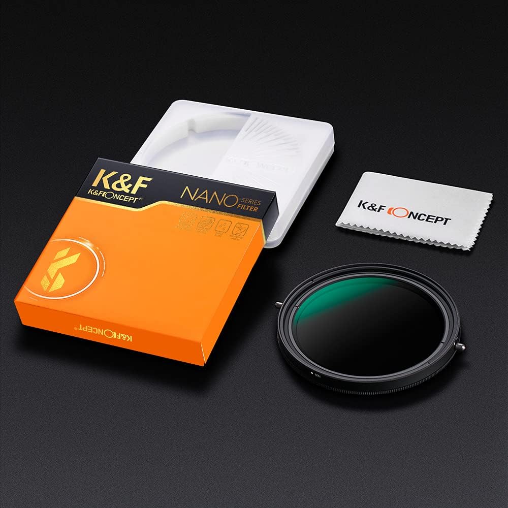 62mm Variable Fader ND2-ND32 ND Filter and CPL Circular Polarizing Filter 2 in 1 A33854