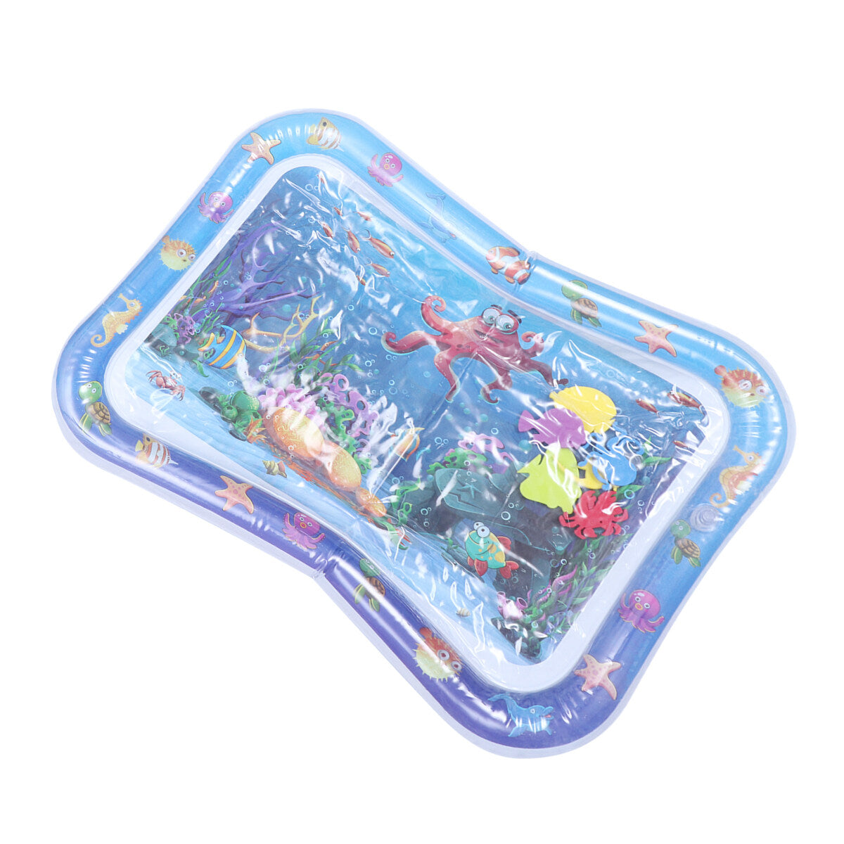 Inflatable Crawling Cushion Water Play Mat (Blue) Q5355