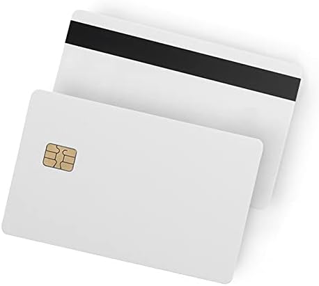 100 Pack SLE4442 Chip Cards with Hi-Co Magnetic Stripe PVC O955
