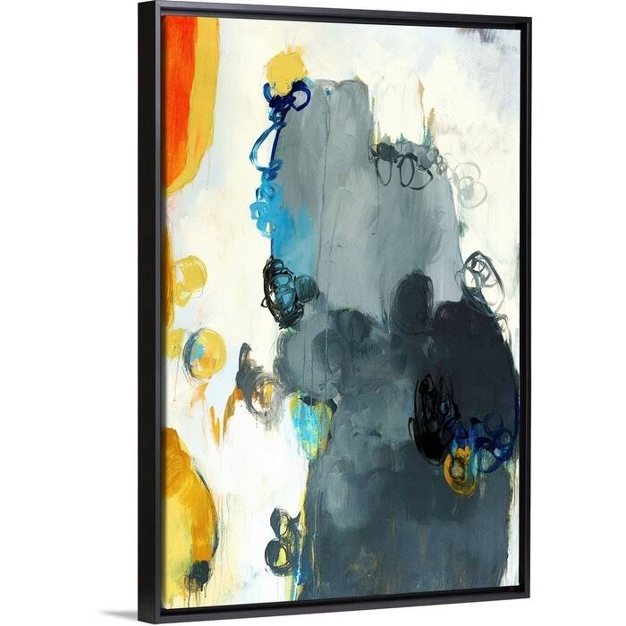 Black Float Frame Canvas Art X18748