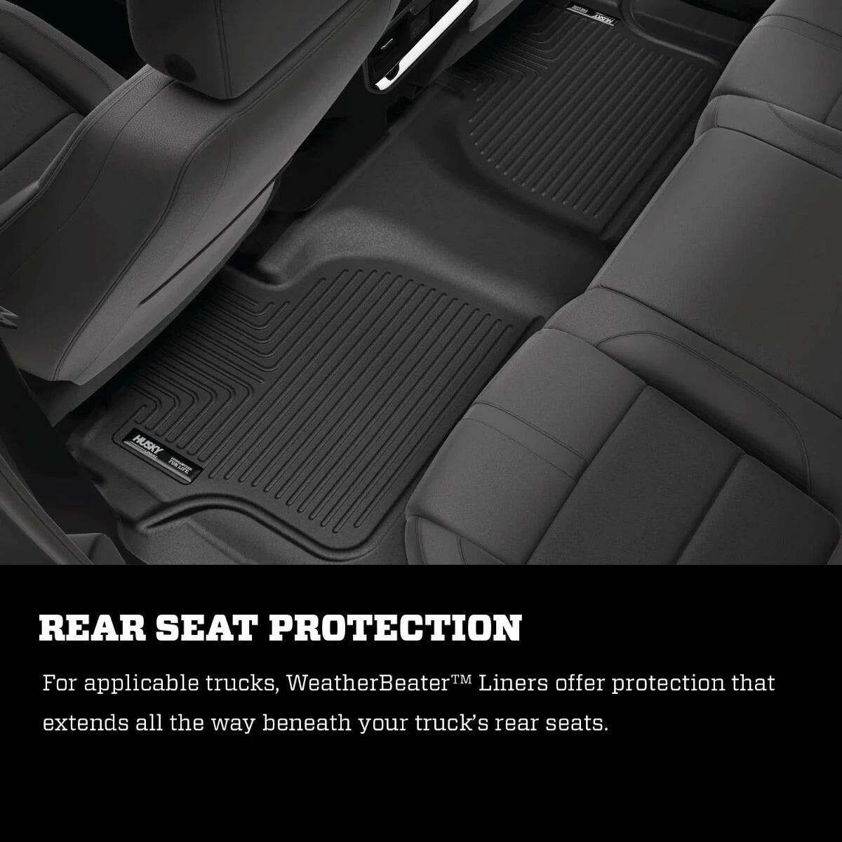 Black 2nd Seat Floor Liner X44845