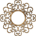 Antiqued Bronze PVC Pierced Ceiling Medallion Y5127
