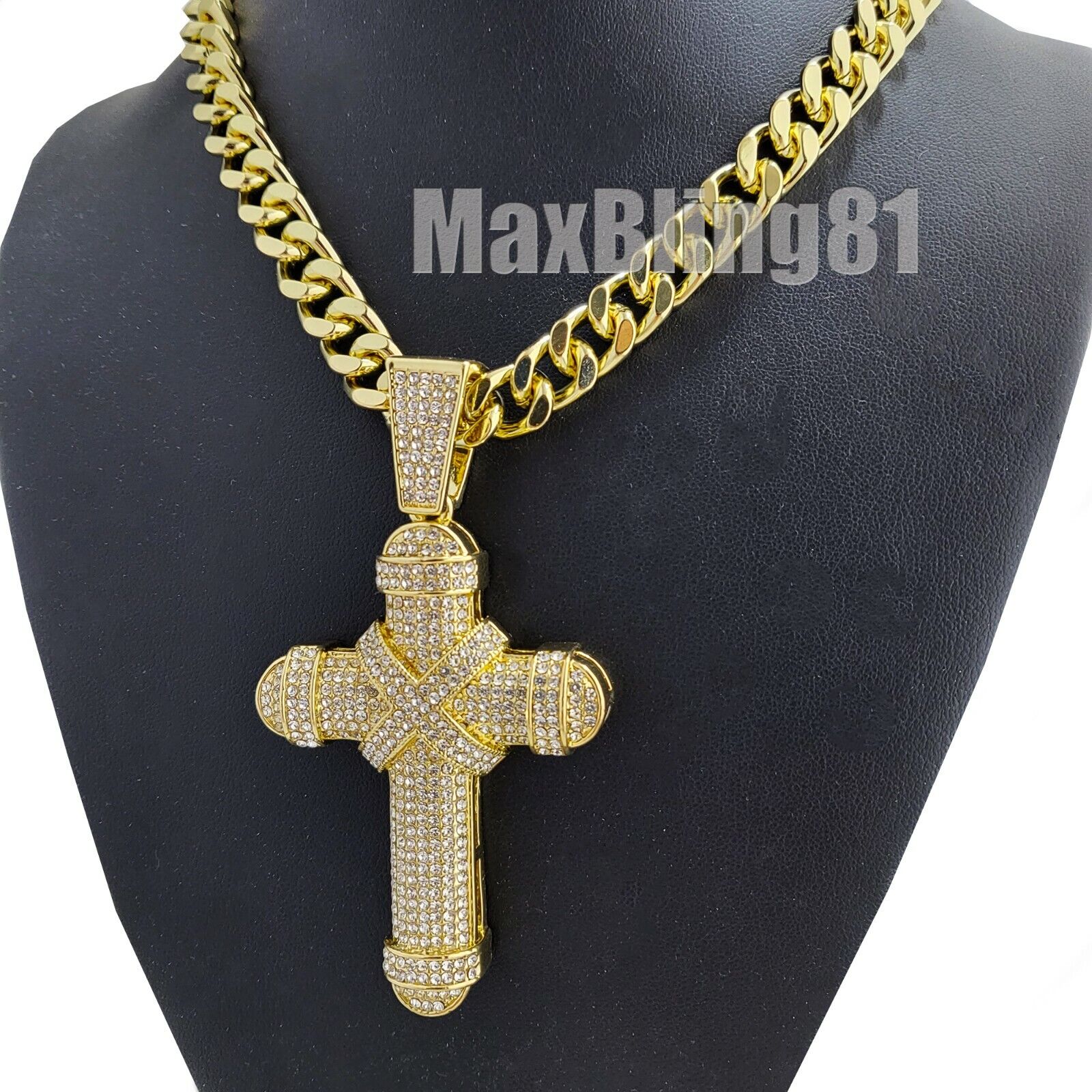 Hip Hop Cuban Chain Necklace M8286