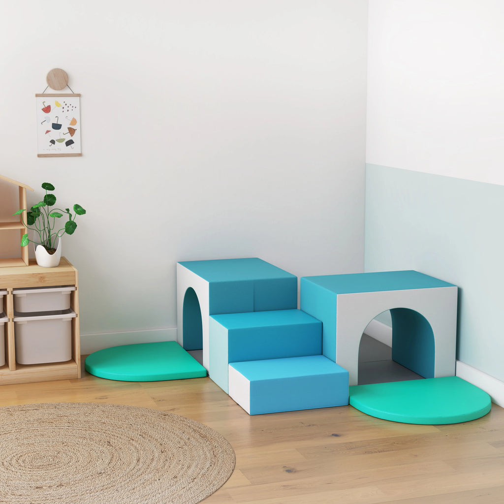 Corner Tunnel Maze Toddler Playset, 7-Piece Z10846
