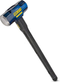 8-Pound Hard Face Sledge Hammer with Vulcanized Rubber Overlay J93384