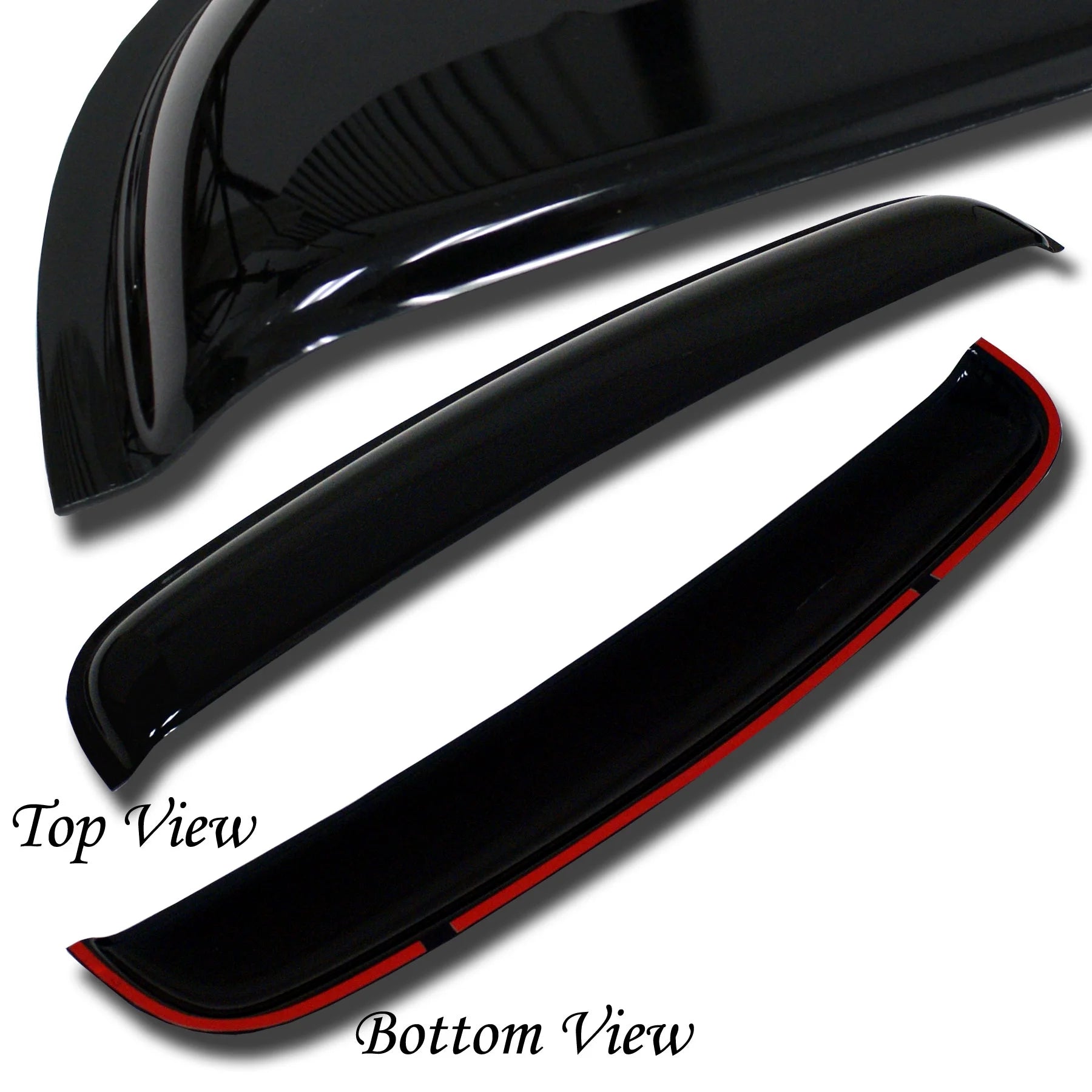 980mm Sunroof Deflector Visor 1 Pc Set T72957