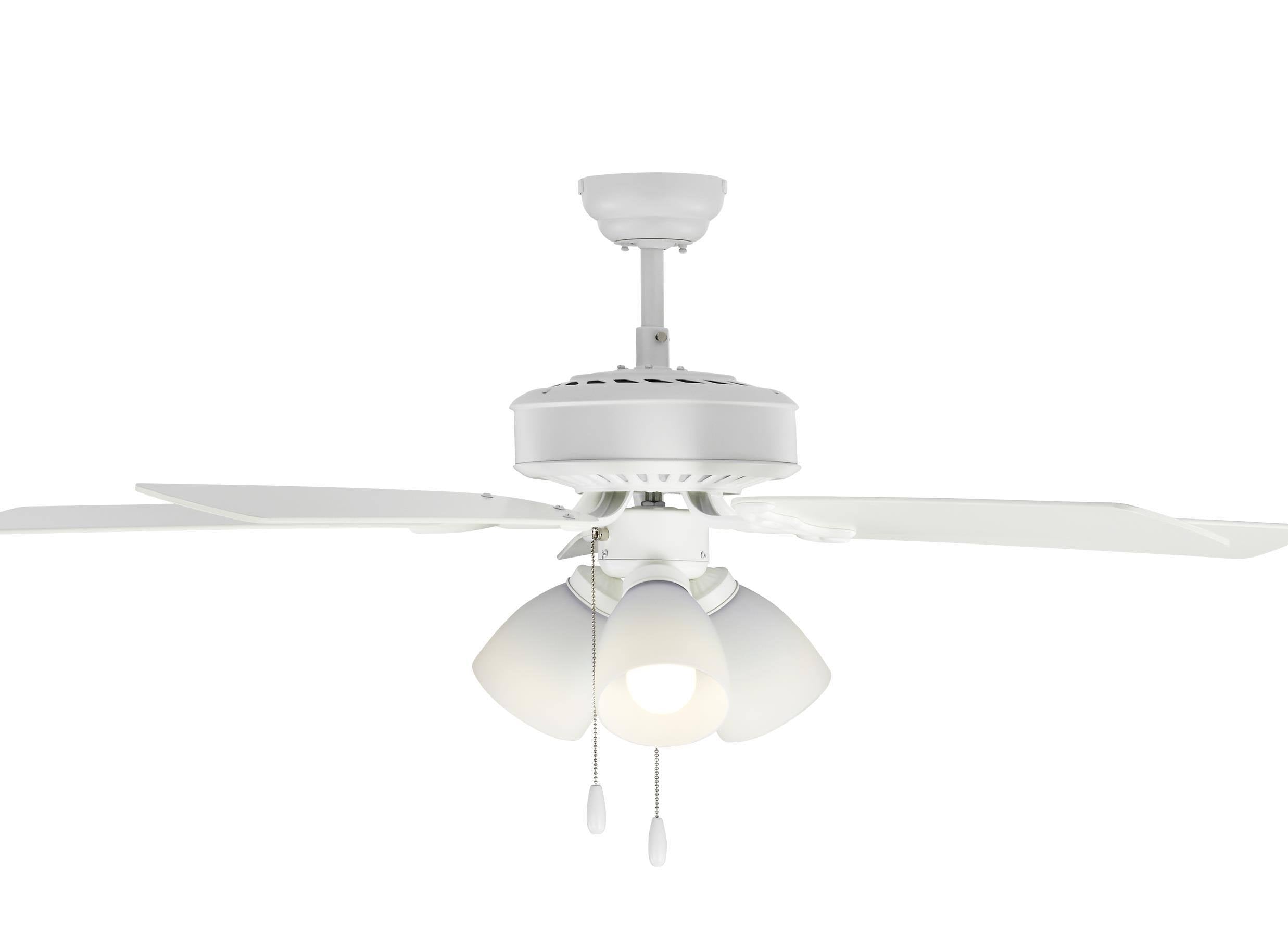 Chrome LED Ceiling Fan T6891