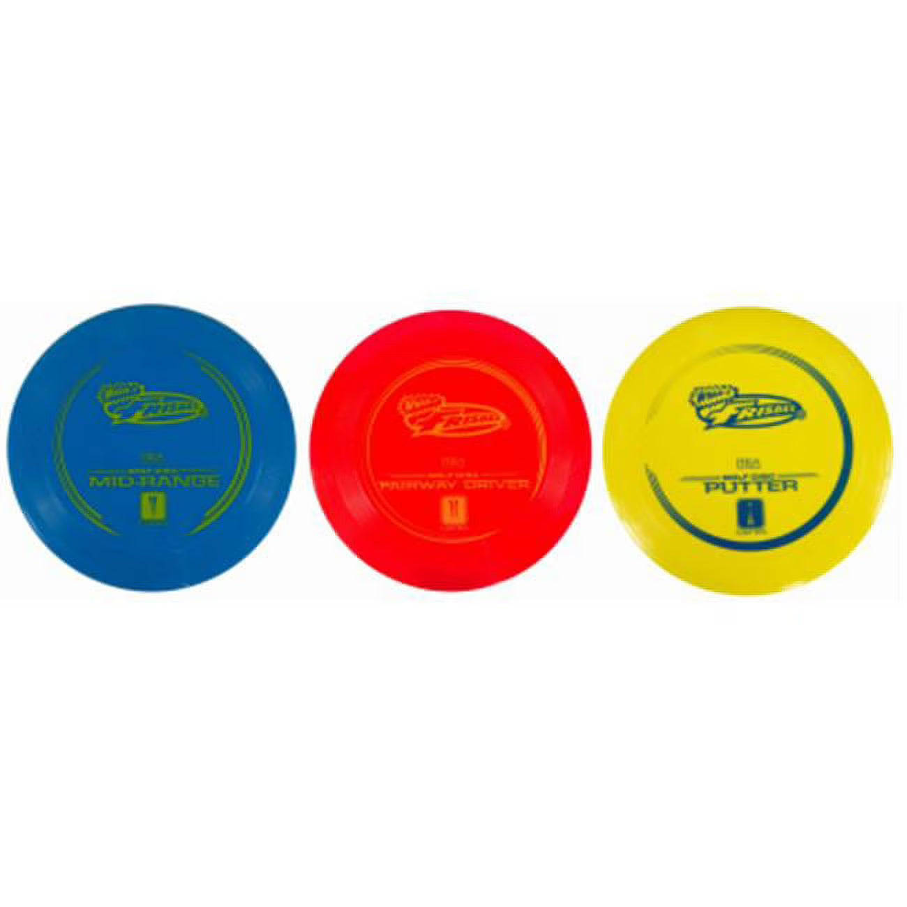 Golf Frisbee Disc, Pack of 3 A528