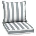 Cabana Stripe Outdoor Deep Seat Set V36725