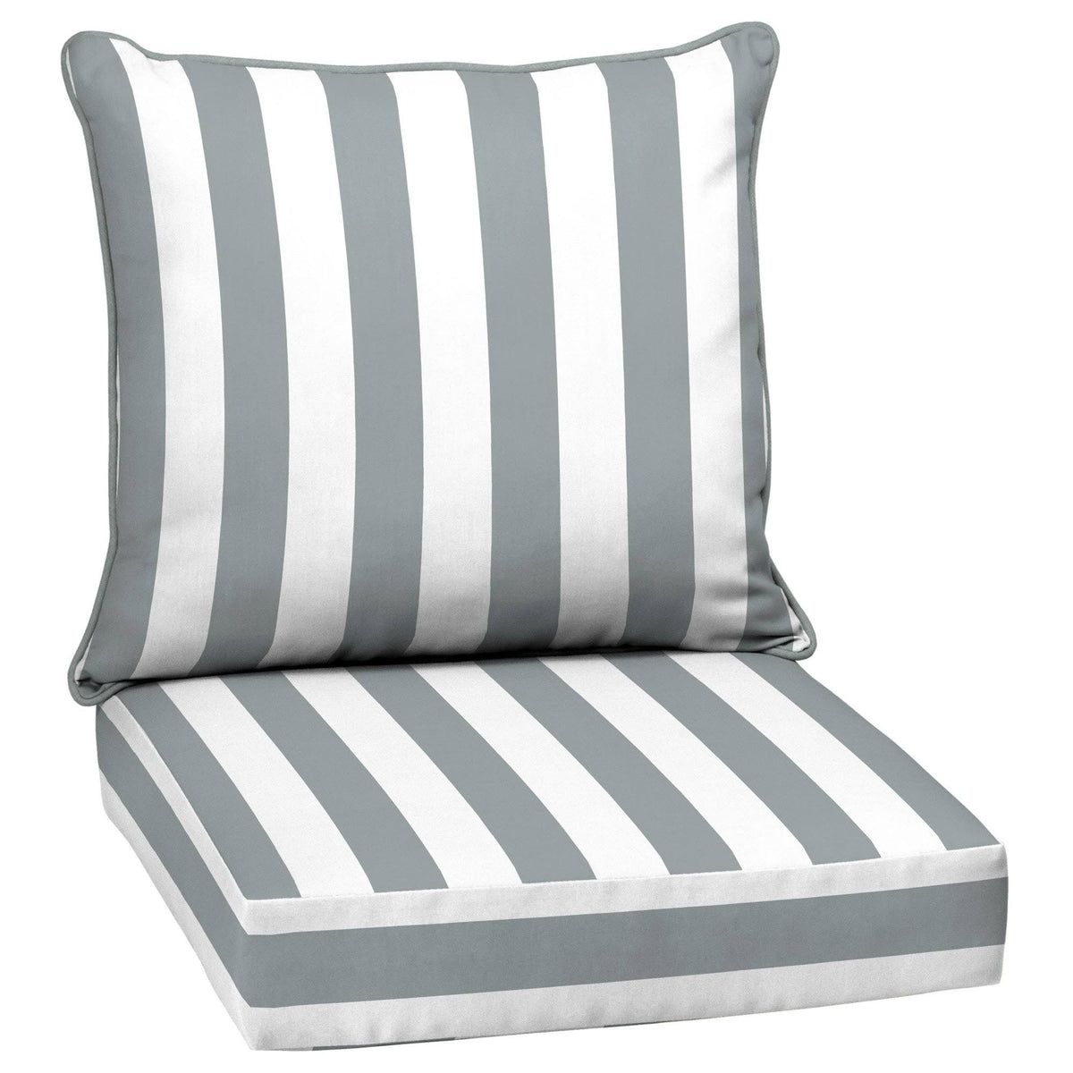 Cabana Stripe Outdoor Deep Seat Set V36725