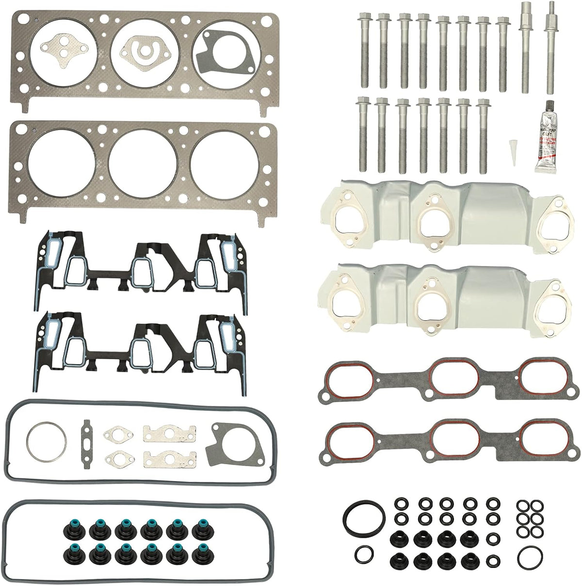 Head Gasket Set 3.4L Engine Head Gaskets Kit Pack of 2 K6280