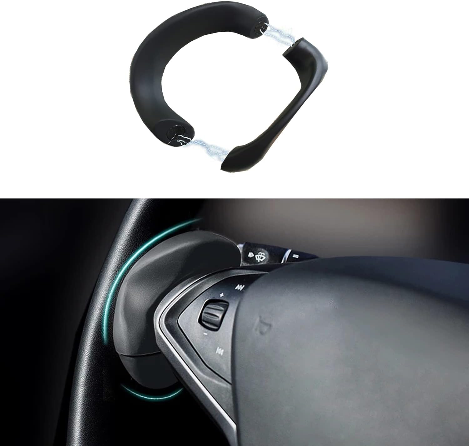 Steering Wheel Knob with Metal Booster Magnet P76342