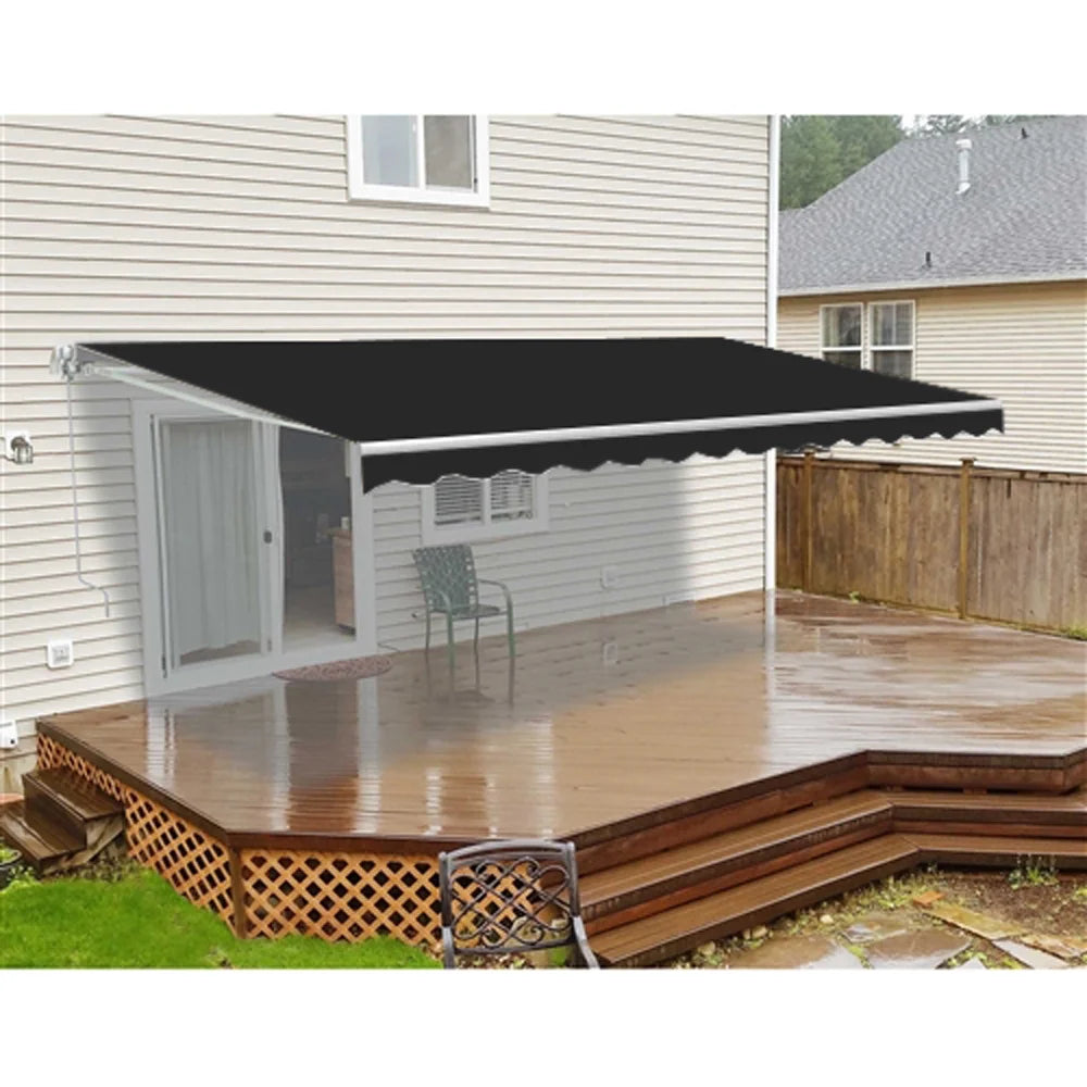 20' x 10' Retractable Motorized Patio Awning C616