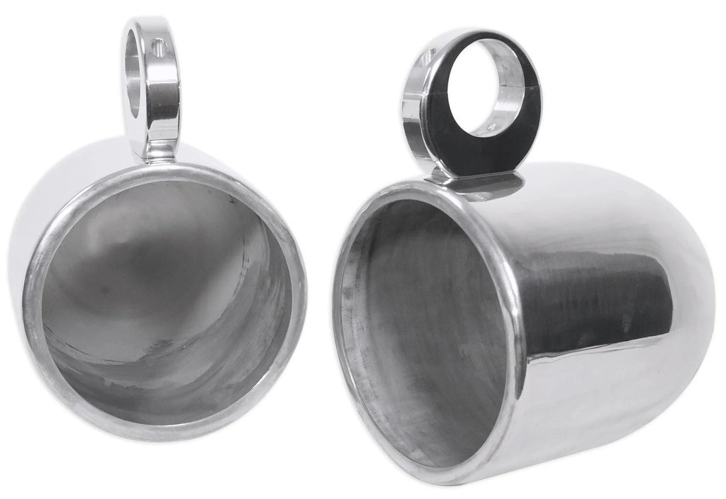 8" 360° Swivel Chrome Tower Speaker Pods B5668