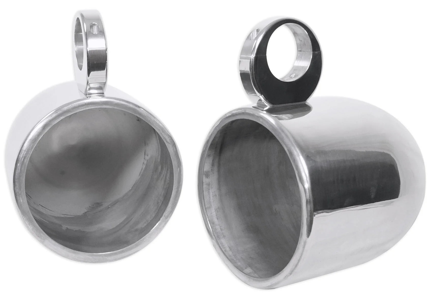 8" 360° Swivel Chrome Tower Speaker Pods B5668